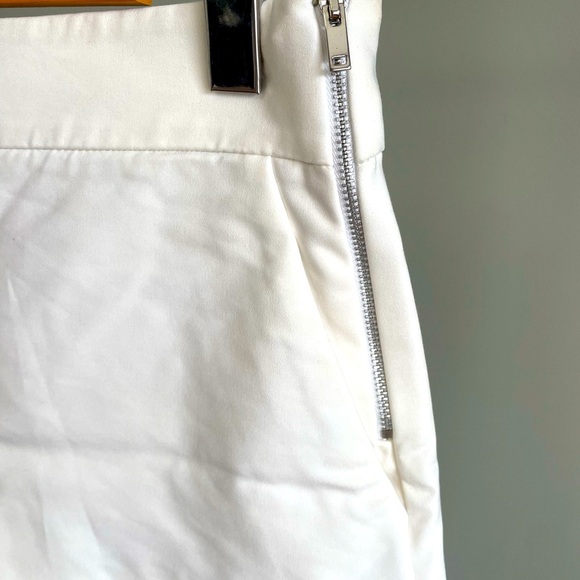 Zara White Shorts Size M - Picture 3 of 4
